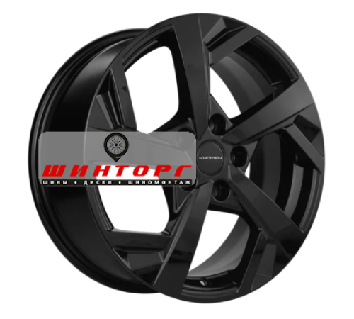 Купить диски Khomen Wheels 7x17/5x108 ET40 D54,1 KHW1712 (Jac/Москвич 3) Black от производителя Khomen Wheels в Казани