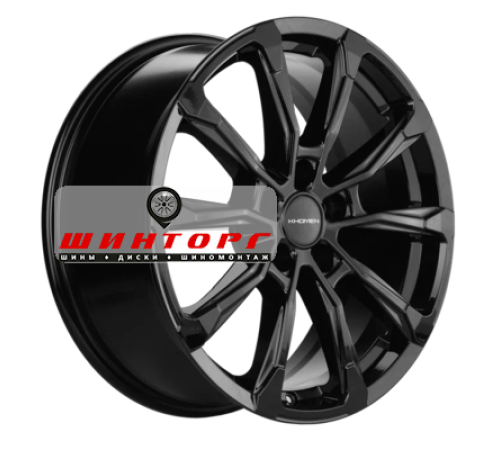 Купить диски Khomen Wheels 7,5x18/5x108 ET40 D54,1 KHW1808 (Jac/Москвич 3) Black от производителя Khomen Wheels в Казани