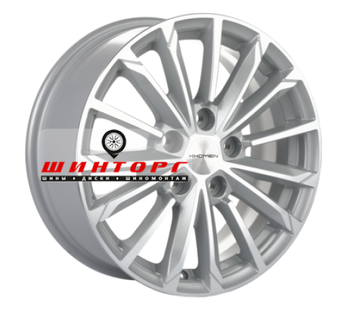 Купить диски Khomen Wheels 6,5x16/5x114,3 ET44 D67,1 KHW1611 (Huyndai/Kia) F-Silver-FP от производителя Khomen Wheels в Казани