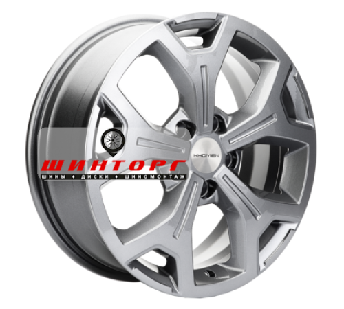 Купить диски Khomen Wheels 6,5x17/5x114,3 ET50 D67,1 KHW1710 (Ceed) G-Silver от производителя Khomen Wheels в Казани
