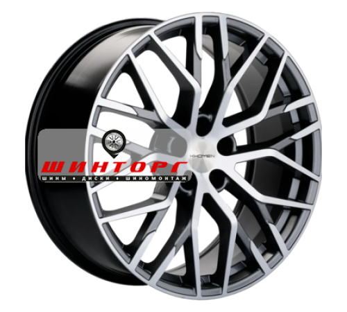 Купить диски Khomen Wheels 8,5x20/5x114,3 ET35 D60,1 KHW2005 (Toyota/Lexus) Gray-FP от производителя Khomen Wheels в Казани