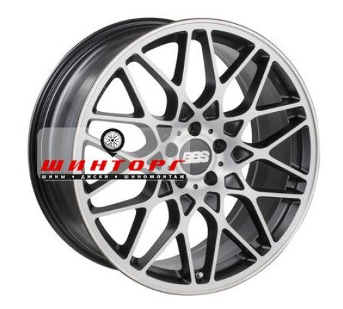 Купить диски BBS 8,5x19/5x120 ET32 D82 RX Satin Black Diamond Cut от производителя BBS в Казани