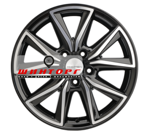 Купить диски Khomen Wheels 7x17/5x114,3 ET39 D60,1 KHW1706 (RAV4) Black-FP от производителя Khomen Wheels в Казани