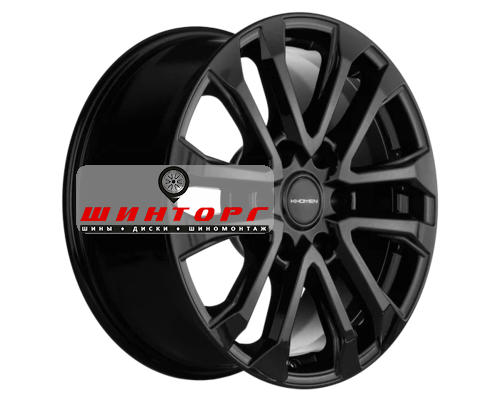 Купить диски Khomen Wheels 7,5x18/6x139,7 ET25 D106,1 KHW1805 (LC Prado) Black от производителя Khomen Wheels в Казани