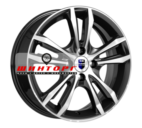 Купить диски K&K 6x16/4x98 ET35 D58,5 Samara (КС866) Алмаз черный SK от производителя K&K в Казани