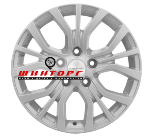 Купить диски Khomen Wheels 6,5x16/5x114,3 ET46 D67,1 KHW1608 (Mitsubishi) F-Silver от производителя Khomen Wheels в Казани
