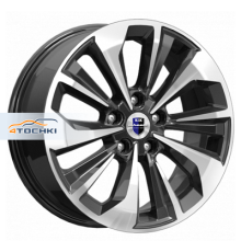 K&K 7x17/5x114,3 ET45 D66,1 Авиор (КС936) Алмаз черный