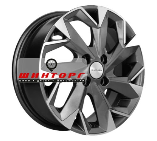 Купить диски Khomen Wheels 6x15/4x100 ET40 D60,1 KHW1508 (XRay) Gray-FP от производителя Khomen Wheels в Казани