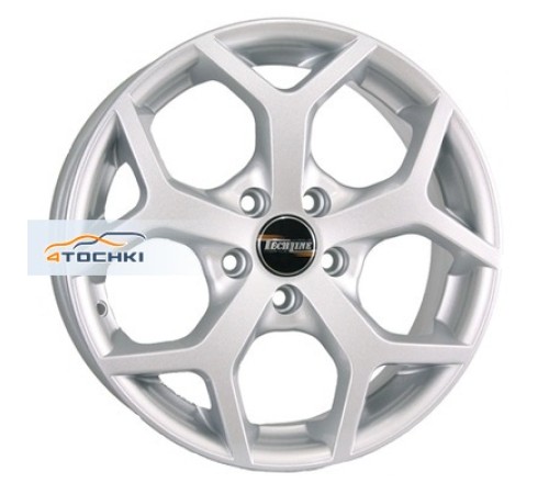 Купить диски Tech Line 6x15/5x108 ET52,5 D63,4 511 Silver от производителя Tech Line в Казани Купить диски Tech Line 6x15/5x108 ET52,5 D63,4 511 Silver от производителя Tech Line в Казани