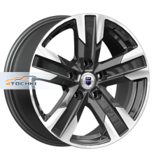 K&K 7x16/5x114,3 ET45 D66,1 Висмут (КС1009) Алмаз черный