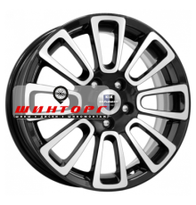 K&K 6x15/4x100 ET45 D56,6 Неман-оригинал (КС717) Алмаз черный
