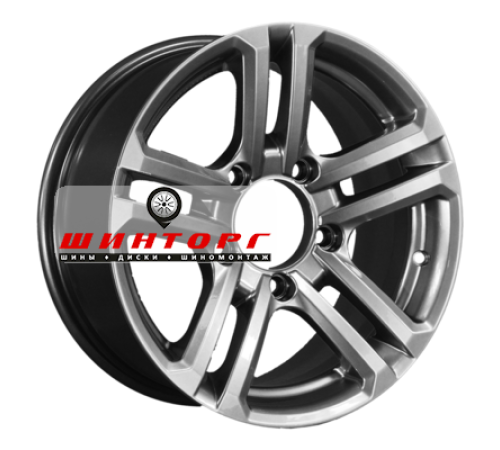 Купить диски K&K 7x16/5x139,7 ET30 D98 Палладика (КС591М) Дарк платинум от производителя K&K в Казани