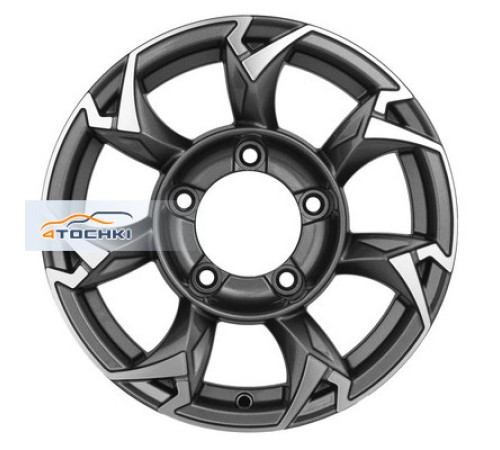 Купить диски Khomen Wheels 5,5x15/5x139,7 ET5 D108,1 KHW1505 (Jimny) Gray-FP от производителя Khomen Wheels в Казани