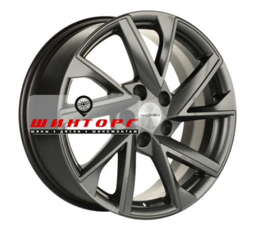 Купить диски Khomen Wheels 7x17/5x110 ET46 D63,3 KHW1714 (Changan CS35 Plus) Gray от производителя Khomen Wheels в Казани