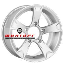 K&K 6,5x15/5x139,7 ET30 D98 Триал (КС621) Сильвер