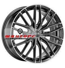 OZ 8,5x19/5x114,3 ET35 D75 Gran Turismo HLT Star Graphite Diamond Lip