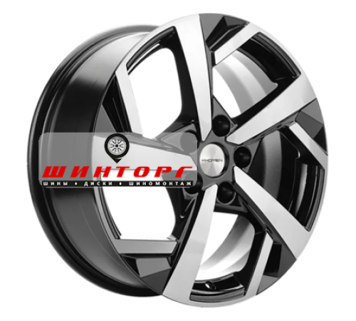 Купить диски Khomen Wheels 7x17/5x108 ET43 D65,1 KHW1712 (DFM AX 7) Black-FP от производителя Khomen Wheels в Казани