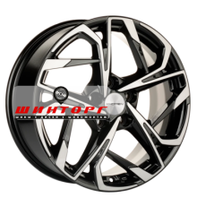 Khomen Wheels 7x17/5x114,3 ET45 D60,1 KHW1716 (Changan/Geely/Lexus/Toyota) Black-FP