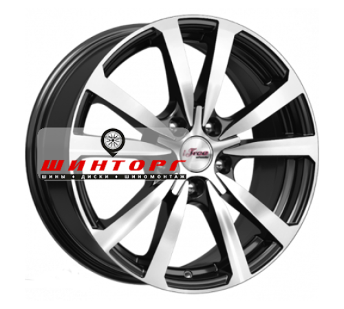 Купить диски iFree 7x17/5x114,3 ET45 D67,1 Бэнкс (КС645) Блэк Джек от производителя iFree в Казани