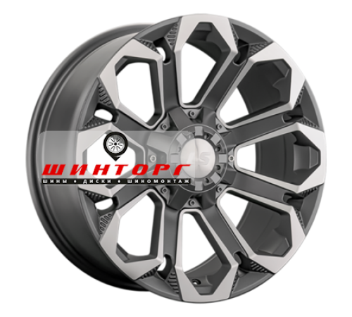 Купить диски LS 9x18/6x139,7 ET20 D106,1 1366 MGMF (конус, Колпак+лого) от производителя LS в Казани