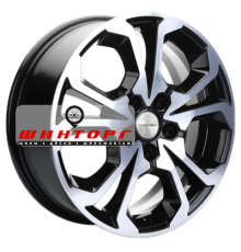 Khomen Wheels 6,5x17/5x108 ET33 D60,1 KHW1711 (Chery/Exeed) Black-FP