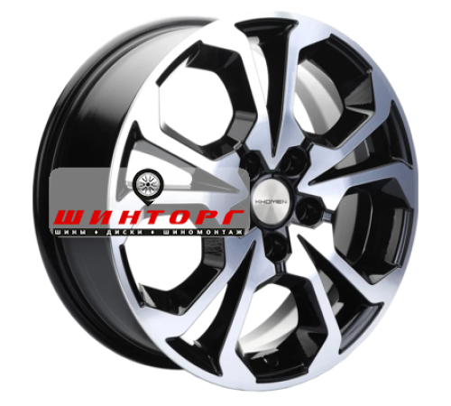 Купить диски Khomen Wheels 6,5x17/5x108 ET33 D60,1 KHW1711 (Chery/Exeed) Black-FP от производителя Khomen Wheels в Казани