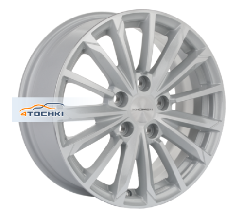 Купить диски Khomen Wheels 6,5x16/5x114,3 ET45 D67,1 KHW1611 (Huyndai/Mazda) F-Silver от производителя Khomen Wheels в Казани