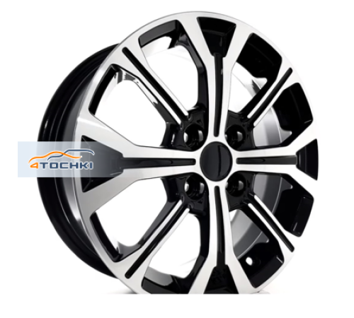 Купить диски K&K 6x15/4x100 ET46 D54,1 КС945 Алмаз черный от производителя K&K в Казани