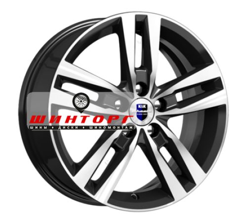 Купить диски K&K 6,5x16/5x100 ET48 D56,1 Rassvet-оригинал (КС868) Алмаз черный SK от производителя K&K в Казани