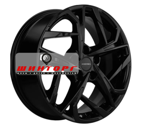 Купить диски Khomen Wheels 7x17/5x110 ET40 D67,1 KHW1716 (Evolute i-Joy) Black от производителя Khomen Wheels в Казани
