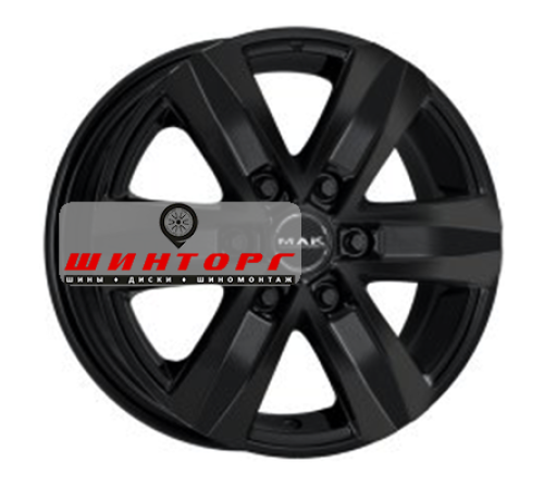 Купить диски MAK 8,5x20/6x114,3 ET45 D66,1 Stone 6 Gloss Black от производителя MAK в Казани