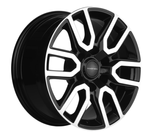 Купить диски Khomen Wheels 8x17/6x139,7 ET30 D106,1 KHW1723 (Fortuner/Hilux) Black-FP от производителя Khomen Wheels в Казани