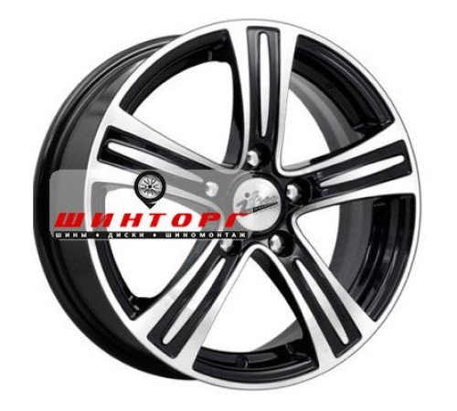 Купить диски iFree 6x15/5x100 ET45 D67,1 S.U. (КС691) Блэк Джек от производителя iFree в Казани