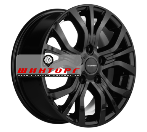 Купить диски Khomen Wheels 6,5x16/5x110 ET43 D65,1 KHW1608 (Opel Zafira) Black от производителя Khomen Wheels в Казани