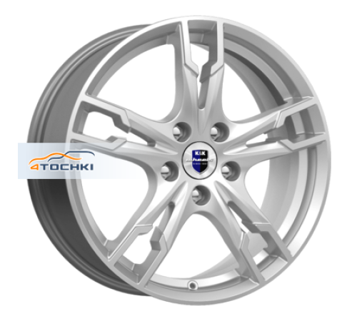 Купить диски K&K 7x17/4x100 ET43 D60,1 Солар-оригинал (КС875) Сильвер SK от производителя K&K в Казани