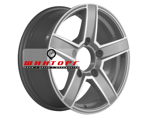 Купить диски Khomen Wheels 6,5x16/5x139,7 ET35 D98,5 KHW1614 (Niva 4x4 Bronto) F-Silver-FP от производителя Khomen Wheels в Казани