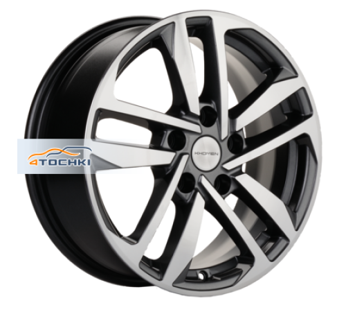 Купить диски Khomen Wheels 6,5x16/5x112 ET46 D57,1 KHW1612 (Octavia A7) Gray-FP от производителя Khomen Wheels в Казани Купить диски Khomen Wheels 6,5x16/5x112 ET46 D57,1 KHW1612 (Octavia A7) Gray-FP от производителя Khomen Wheels в Казани