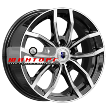 K&K 6,5x15/5x114,3 ET43 D66,1 Фрост (КС1048) Алмаз черный