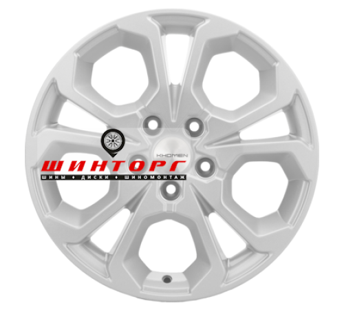 Купить диски Khomen Wheels 6,5x17/5x114,3 ET50 D66,1 KHW1711 (Arkana/Kaptur) F-Silver от производителя Khomen Wheels в Казани
