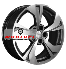 Khomen Wheels 7x17/5x108 ET40 D54,1 KHW1724 (Jac/Москвич 3) Gray-FP