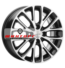 Khomen Wheels 6x15/4x98 ET36 D58,6 KHW1506 (Lada Granta) Black-FP