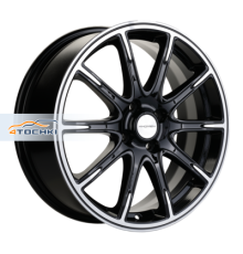 Khomen Wheels 6,5x17/4x100 ET50 D60,1 KHW1707 (Lada Vesta) Black-FP