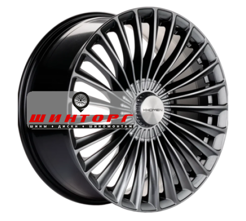 Купить диски Khomen Wheels 9,5x20/5x112 ET38 D66,6 KHW2008 (Mercedes Rear) Dark Chrome от производителя Khomen Wheels в Казани