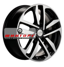 Khomen Wheels 6,5x16/5x108 ET45 D60,1 KHW1612 (Chery Tiggo 3/Tiggo 3 Pro) Black-FP