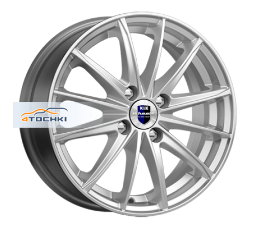 Купить диски K&K 6x15/4x98 ET35 D58,5 Пойнт Бланк (KC884) Сильвер SK от производителя K&K в Казани