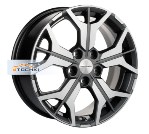 Купить диски Khomen Wheels 7x17/5x114,3 ET48 D67,1 KHW1715 (Kia K5) Gray-FP от производителя Khomen Wheels в Казани