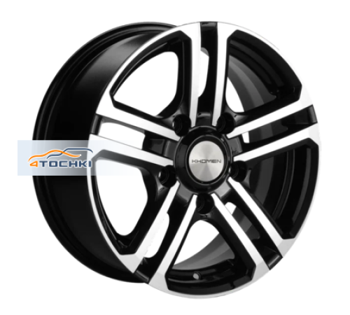 Купить диски Khomen Wheels 6,5x16/5x139,7 ET35 D98,5 KHW1602 (Niva 4x4 Bronto) Black-FP от производителя Khomen Wheels в Казани