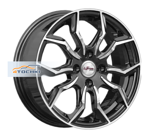 Купить диски iFree 6x15/4x100 ET37 D60,1 Бохо (КС1037) Блэк Джек от производителя iFree в Казани Купить диски iFree 6x15/4x100 ET37 D60,1 Бохо (КС1037) Блэк Джек от производителя iFree в Казани