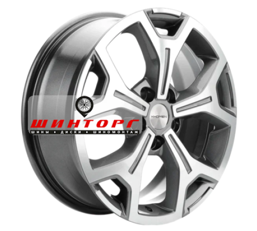 Купить диски Khomen Wheels 6,5x17/5x120 ET55 D65,1 KHW1710(2) (VW Transporter) Gray-FP от производителя Khomen Wheels в Казани