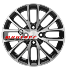 Khomen Wheels 6x15/4x100 ET48 D54,1 KHW1506 (Rio/Solaris) Black-FP